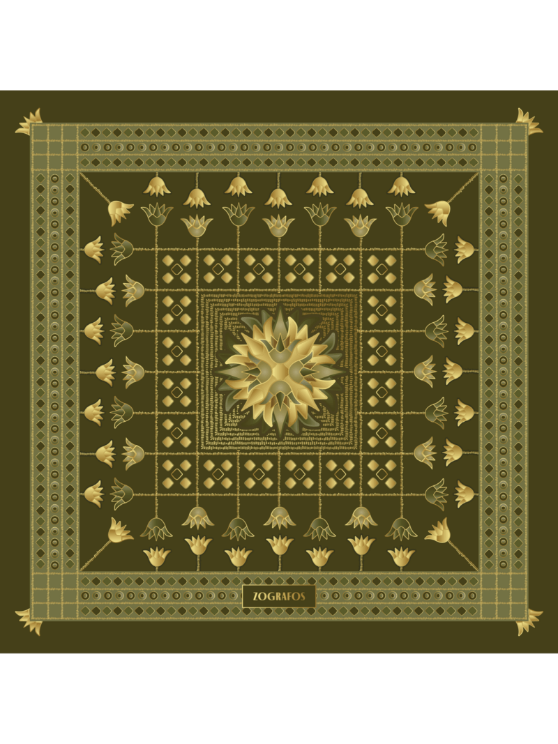 Μεταξωτό Μαντήλι AMASIS 45cm x 45cm