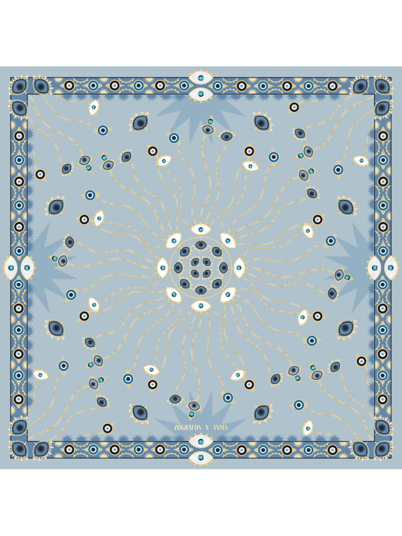 Μεταξωτό Μαντήλι ANMA