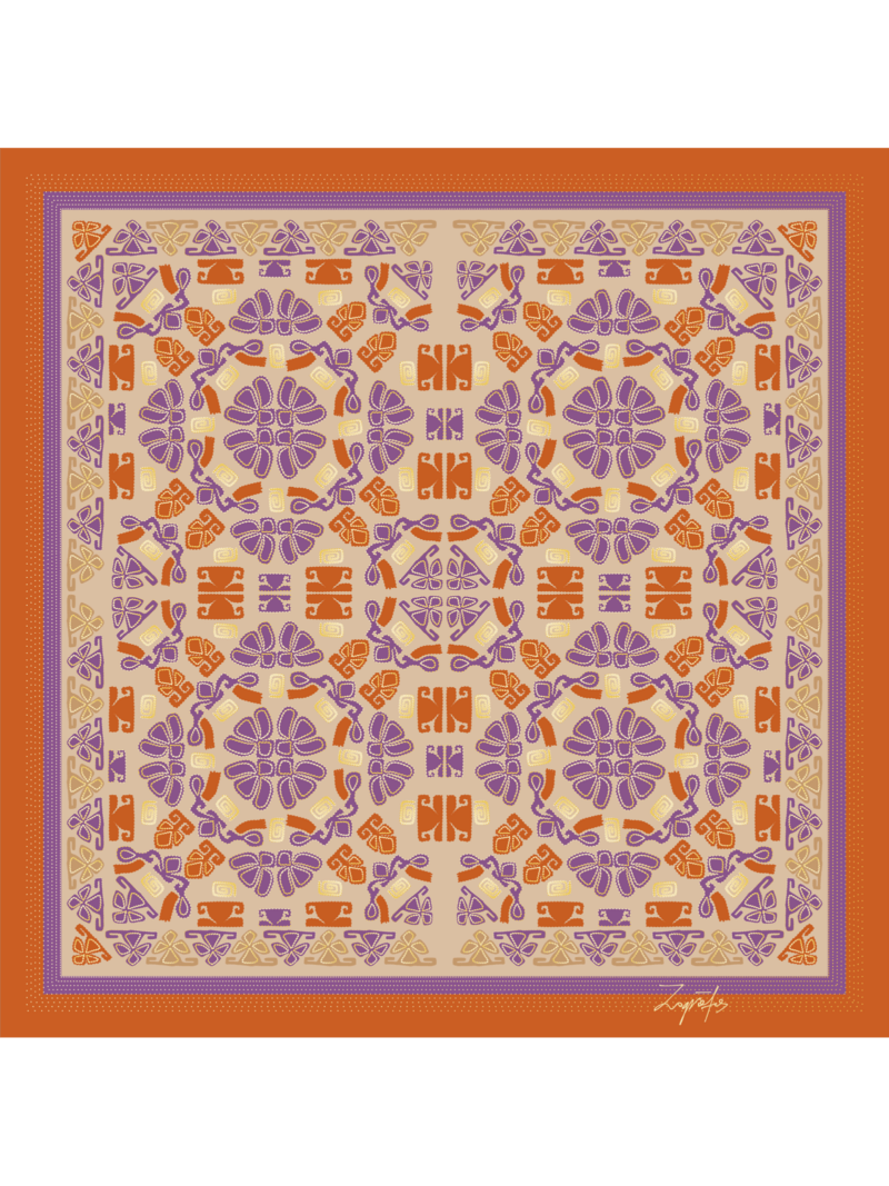 Μεταξωτό Μαντήλι ATHENA 45cm x 45cm