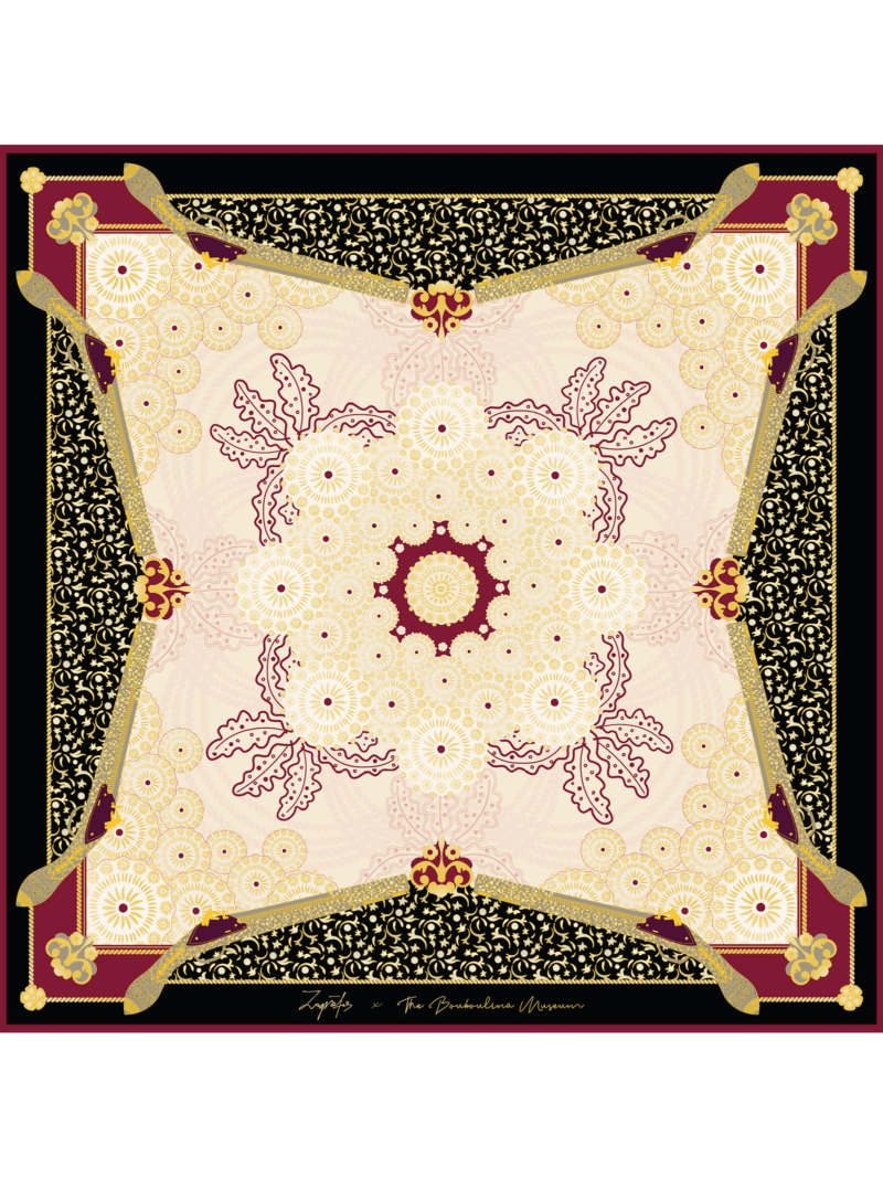 Μεταξωτό Μαντήλι Bouboulina