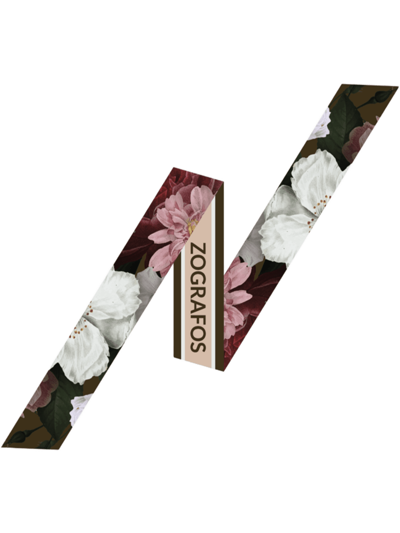 Μεταξωτή Κορδέλα CAMELLIA 6cm x 105cm