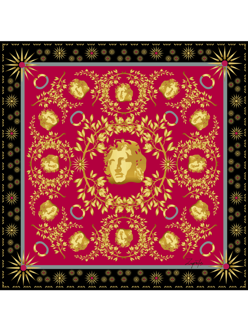 Μεταξωτό Μαντήλι GREAT 45cm x 45cm