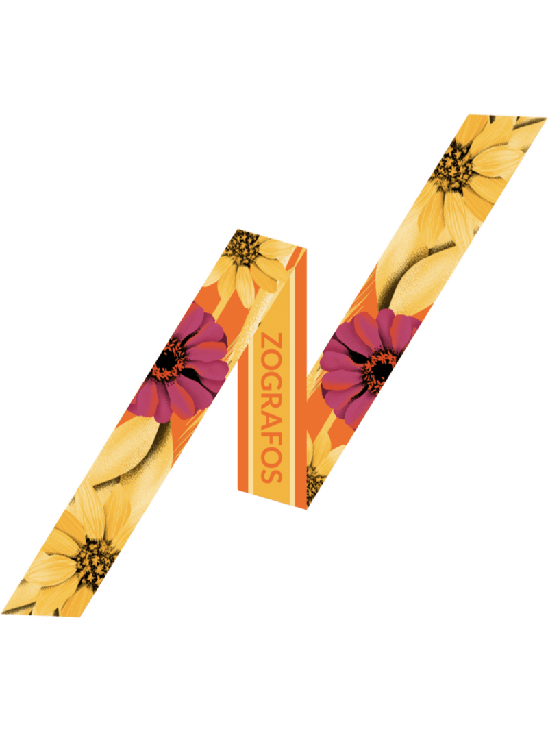 Μεταξωτή Κορδέλα HELINATHUS 6cm x 105cm