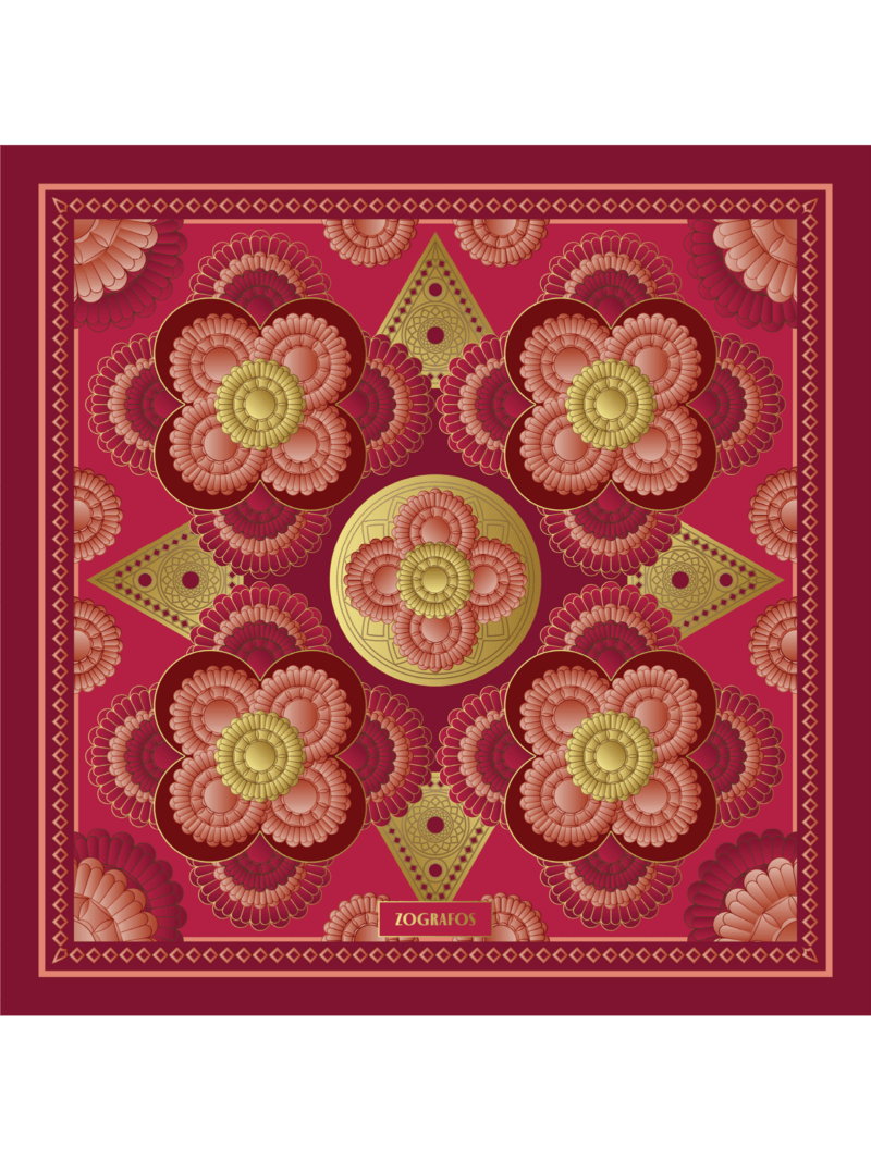 Μεταξωτό Μαντήλι SORAYA 45cm x 45cm