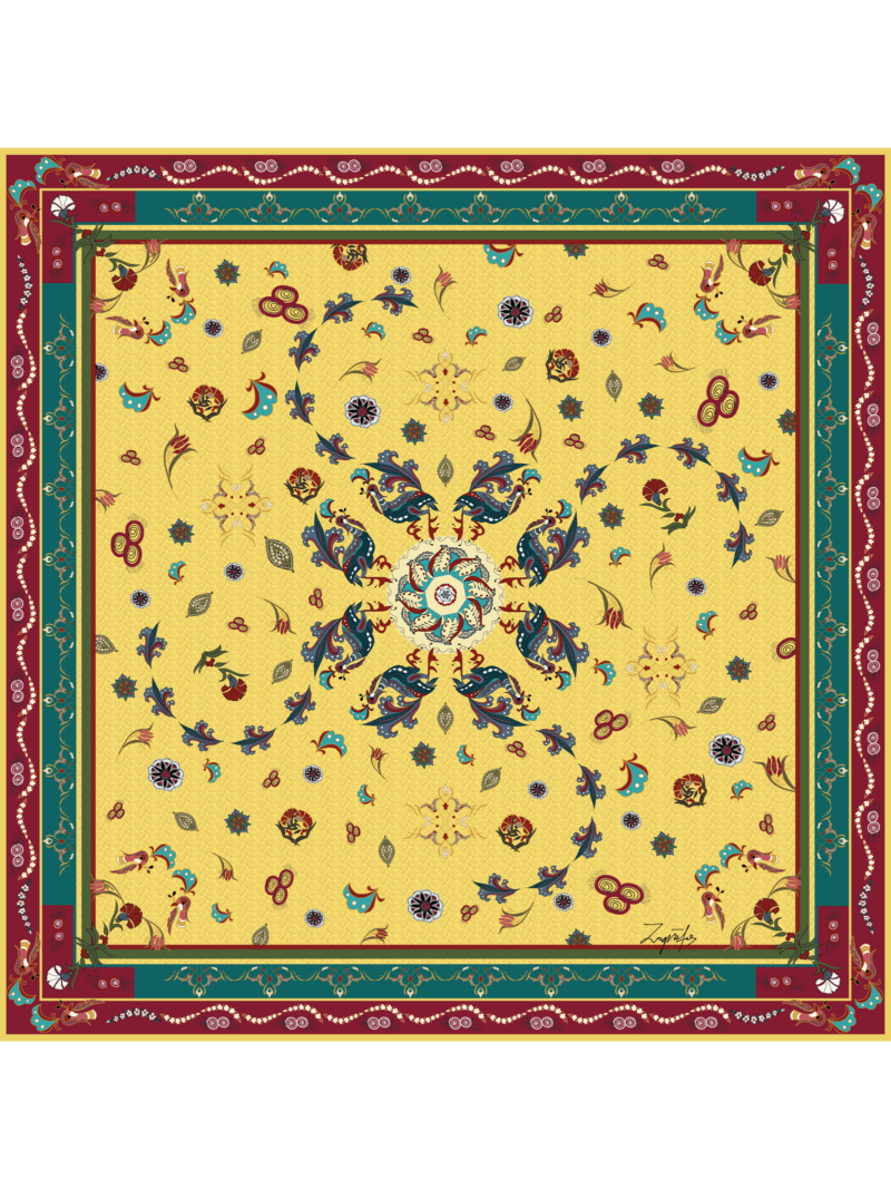 Μεταξωτό Μαντήλι TAOS 100cm x 100cm