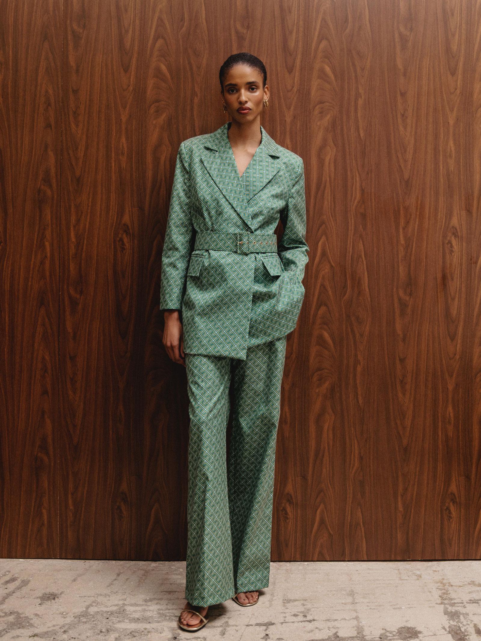 Σακάκι με ζώνη TINOS