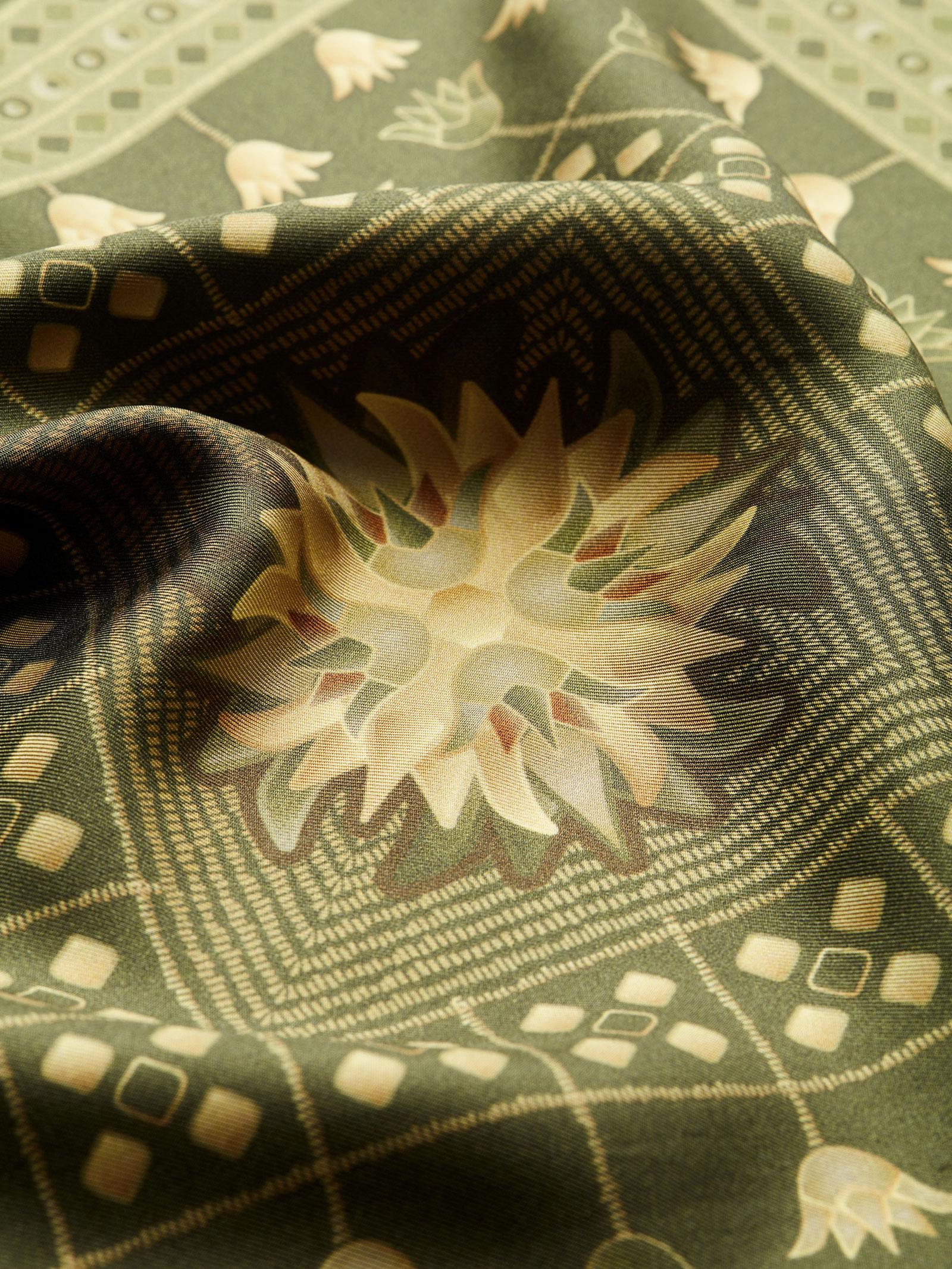 Μεταξωτό Μαντήλι AMASIS 45cm x 45cm - Image 2