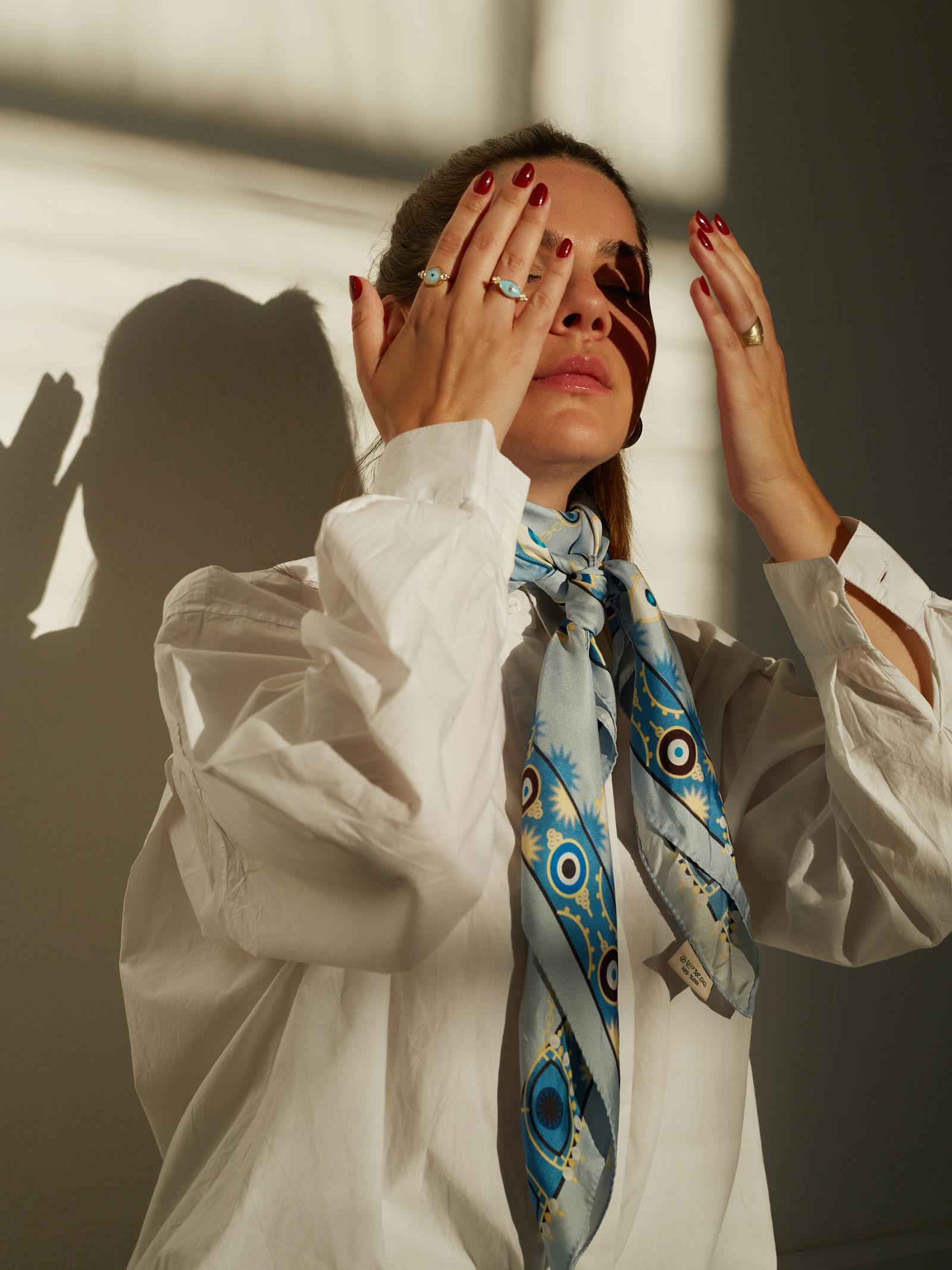 Μεταξωτό Μαντήλι ANMA - Image 5