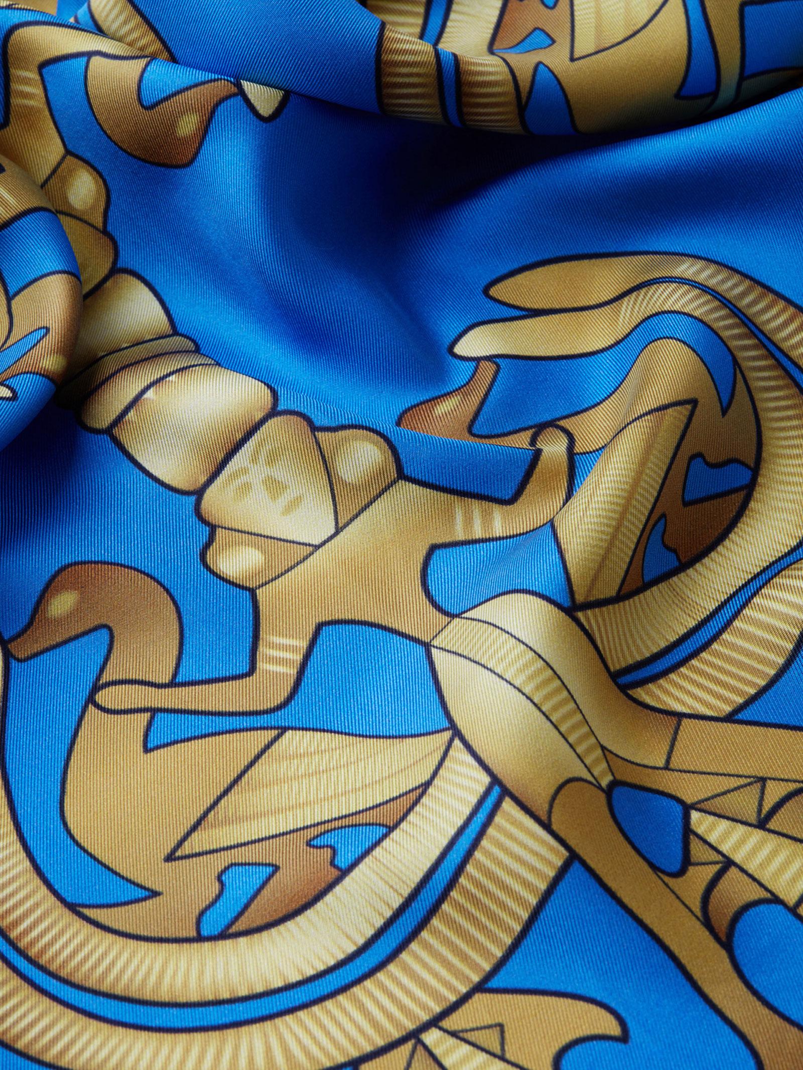 Μεταξωτό Μαντήλι MINOS 100cm x 100cm - Image 2