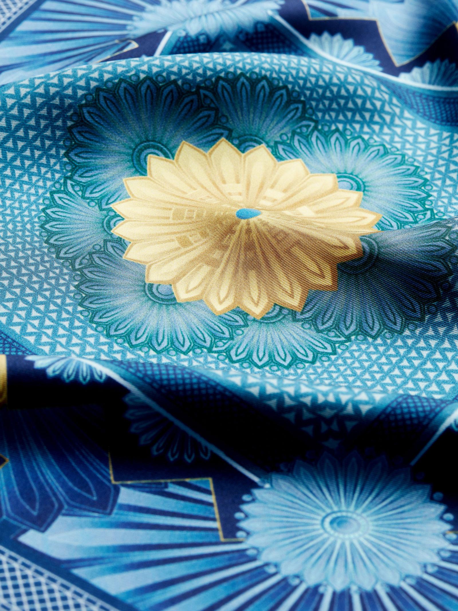 Μεταξωτό Μαντήλι NEFELI 45cm x 45cm - Image 2