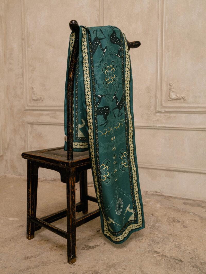 Silk Scarf ARCADIA 35cm x 180cm