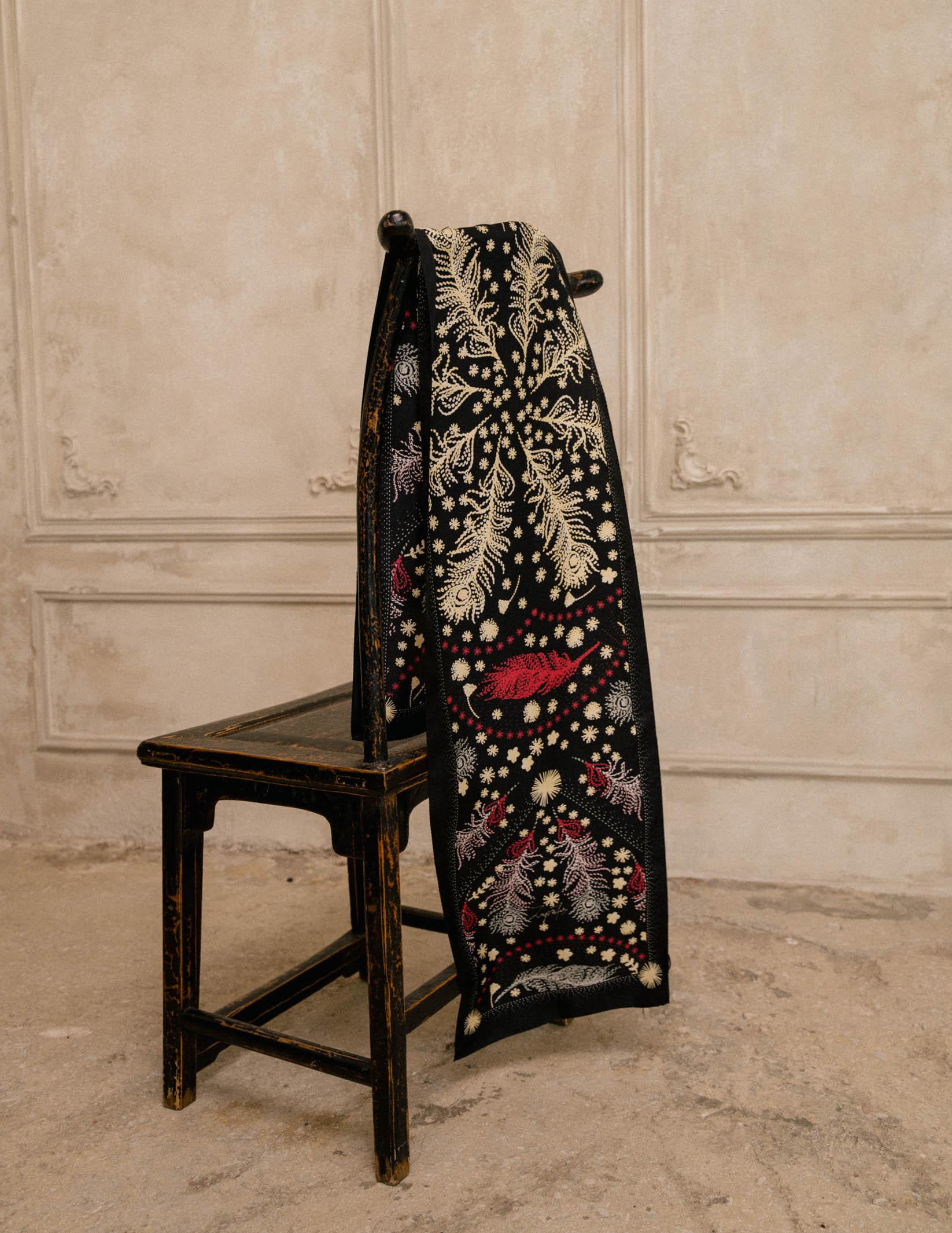 Silk Scarf CORFU 35cm x 180cm